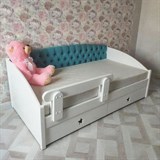 Кровать "Звёздочка 2.0" с мягкой спинкой 2193
