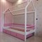 Кровать детская "Домик с горизонтальными ограждениями" 2183 - фото 5384